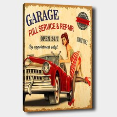 Taulu Garage hinta ja tiedot | Taulut | hobbyhall.fi