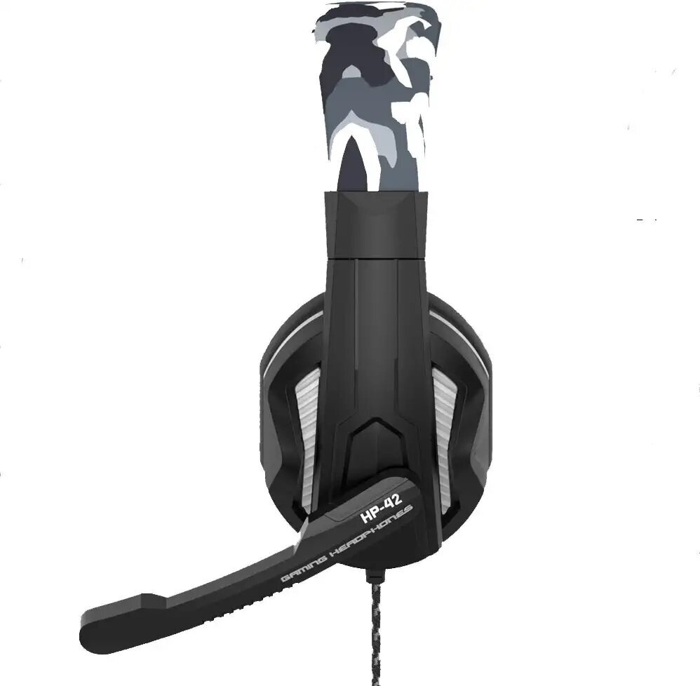 Steelplay Wired Stereo Headset Hp42 (Ps4/Xbox One/PC) - Camo hinta ja tiedot | Kuulokkeet | hobbyhall.fi