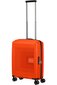 American Tourister Aerostep Spinner Bright Orange 55 cm, oranssi hinta ja tiedot | Matkalaukut ja matkakassit | hobbyhall.fi