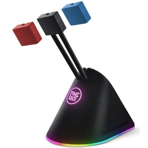 GLHF – Citadel Mouse Bungee Colorful, 3 clips, RGB hinta ja tiedot | Hiiret | hobbyhall.fi