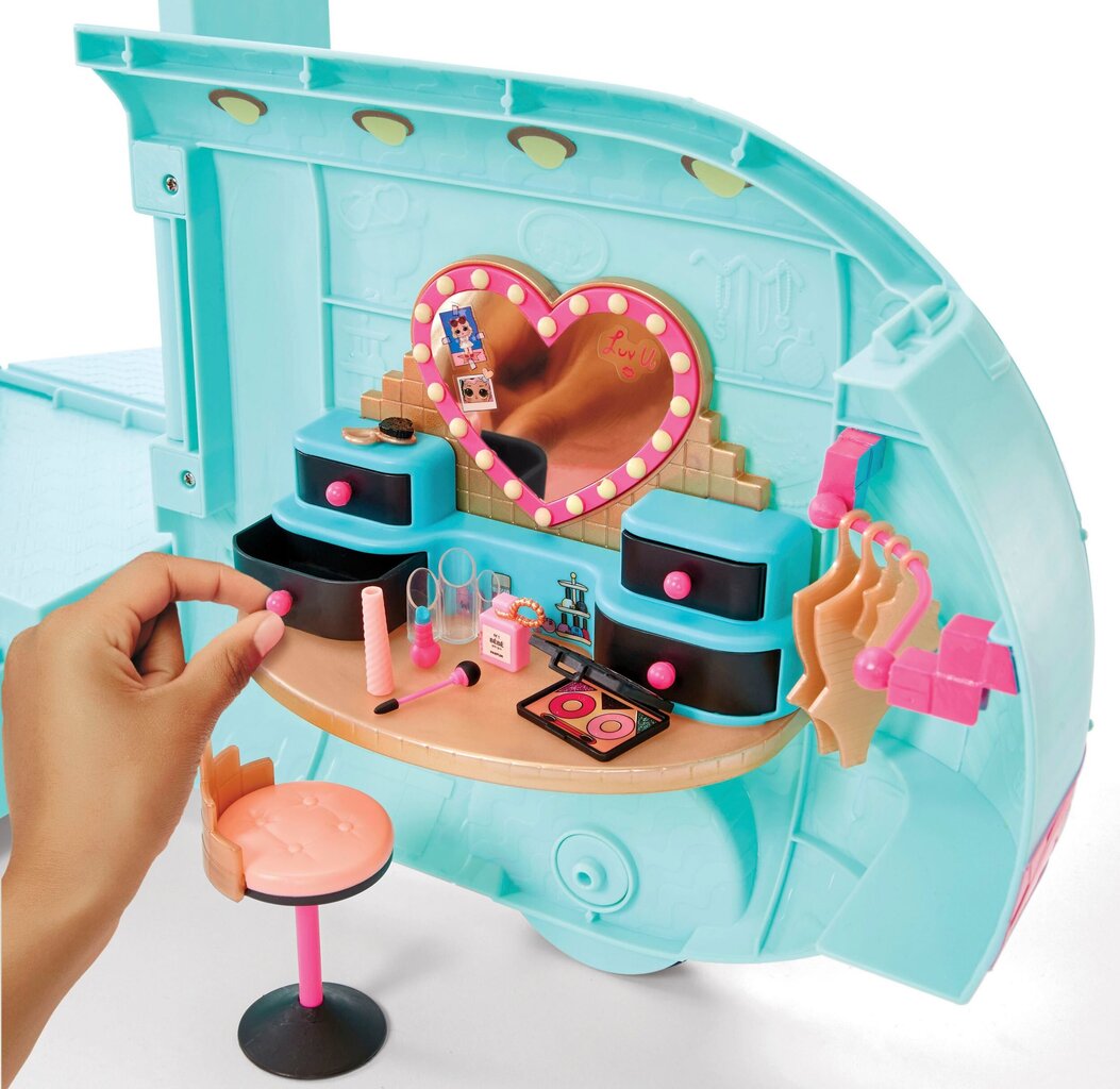 Muunneltava 4-in-1 "L.O.L. Surprise Glam N Go Camper" hinta ja tiedot | Tyttöjen lelut | hobbyhall.fi