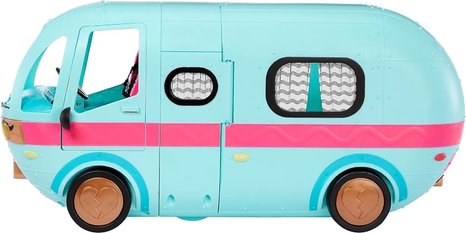 Muunneltava 4-in-1 "L.O.L. Surprise Glam N Go Camper" hinta ja tiedot | Tyttöjen lelut | hobbyhall.fi