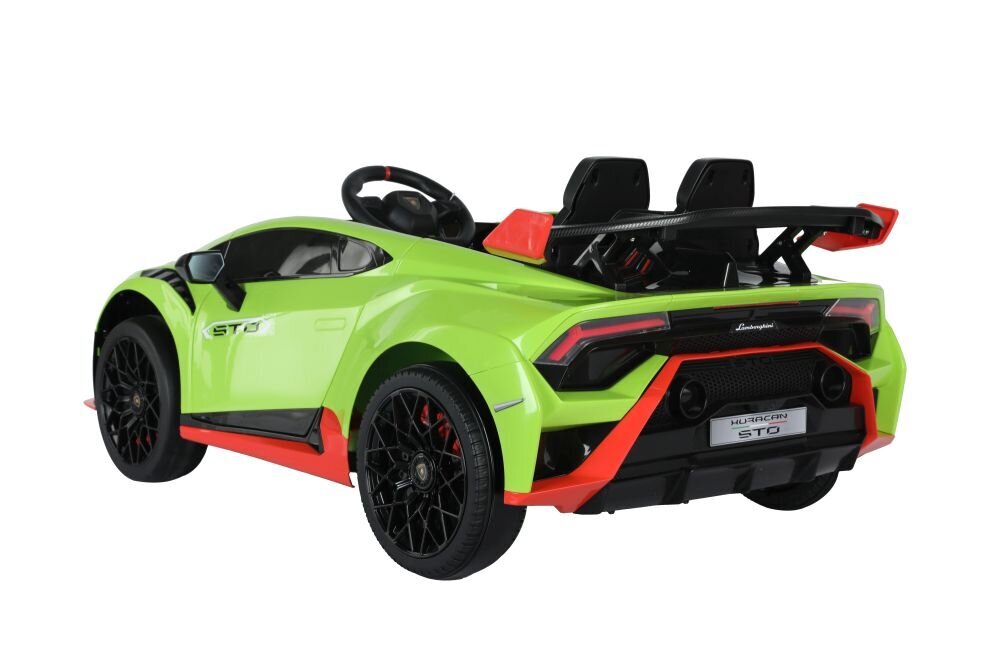 Lamborghini STO DRIFT yksipaikkainen sähköauto, vihreä hinta ja tiedot | Lasten sähköautot | hobbyhall.fi