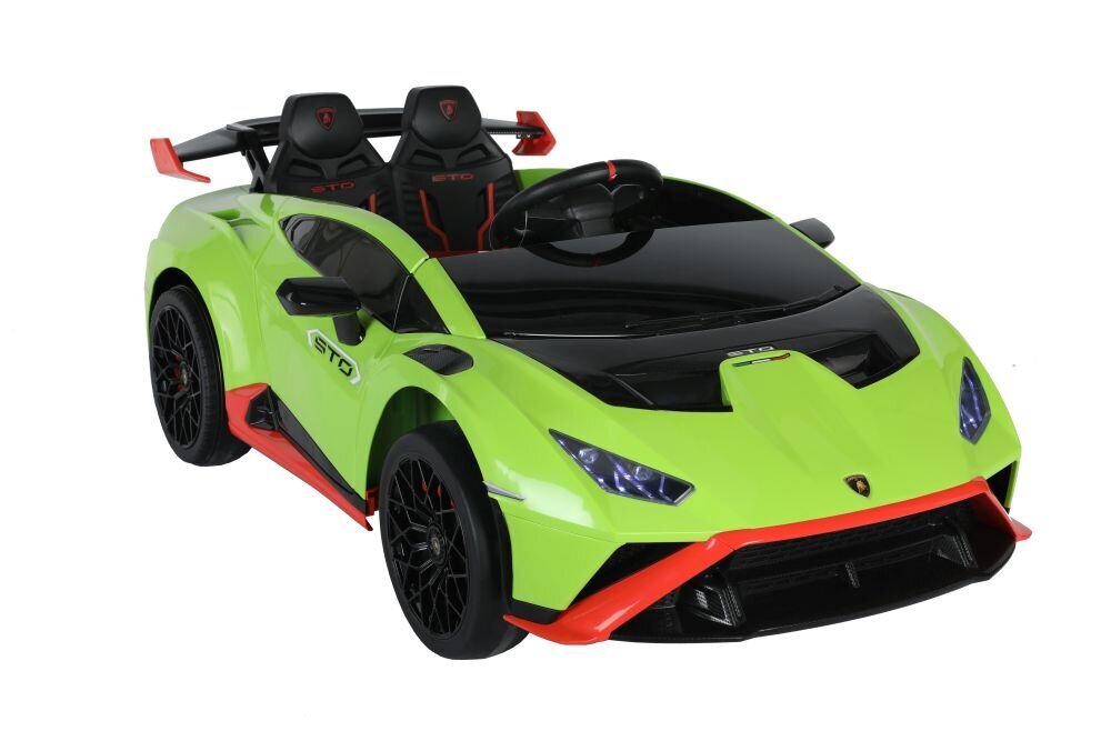 Lamborghini STO DRIFT yksipaikkainen sähköauto, vihreä hinta ja tiedot | Lasten sähköautot | hobbyhall.fi