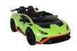 Lamborghini STO DRIFT yksipaikkainen sähköauto, vihreä hinta ja tiedot | Lasten sähköautot | hobbyhall.fi