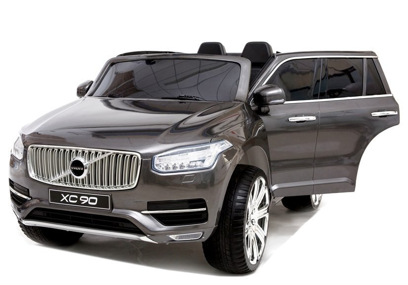 Sähköauto lapsille VOLVO XC90, hopea hinta ja tiedot | Lasten sähköautot | hobbyhall.fi