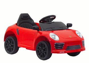 Porsche WMT-666 sähköauto lapsille, punainen hinta ja tiedot | Lasten sähköautot | hobbyhall.fi