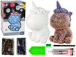 Unicorn DIY DIY Creative Kit, timantti kristalleja, ruskea hinta ja tiedot | Kehittävät lelut | hobbyhall.fi