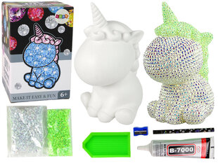 Creative Kit Unicorn DIY DIY Diamonds Crystals Green hinta ja tiedot | DIY Lapset | hobbyhall.fi