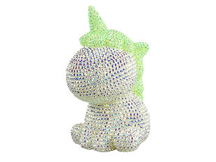 Creative Kit Unicorn DIY DIY Diamonds Crystals Green hinta ja tiedot | Kehittävät lelut | hobbyhall.fi