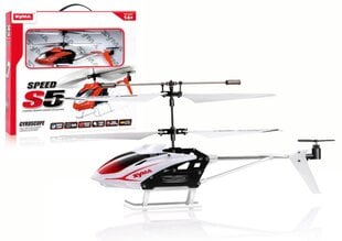 RC helikopteri Speed S5 SYMA , valkoinen hinta ja tiedot | Poikien lelut | hobbyhall.fi