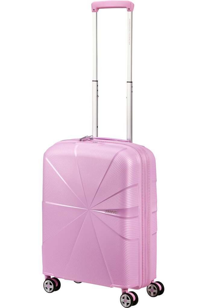 American Tourister Starvibe Spinner Digital Lavender 55 cm, violetti hinta ja tiedot | Matkalaukut ja matkakassit | hobbyhall.fi