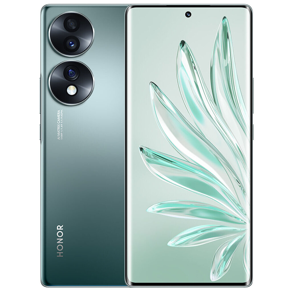 Honor 70 8/256GB Emerald Green hinta ja tiedot | Matkapuhelimet | hobbyhall.fi