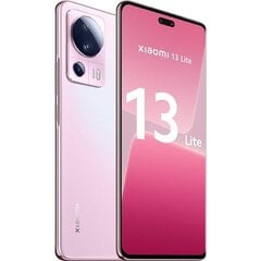 Xiaomi 13 Lite 8/128GB Lite Pink MZB0ATQEU hinta ja tiedot | Matkapuhelimet | hobbyhall.fi