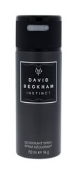 David Beckham Instinct deodorantti miehelle 150 ml hinta ja tiedot | Miesten ihonhoito | hobbyhall.fi