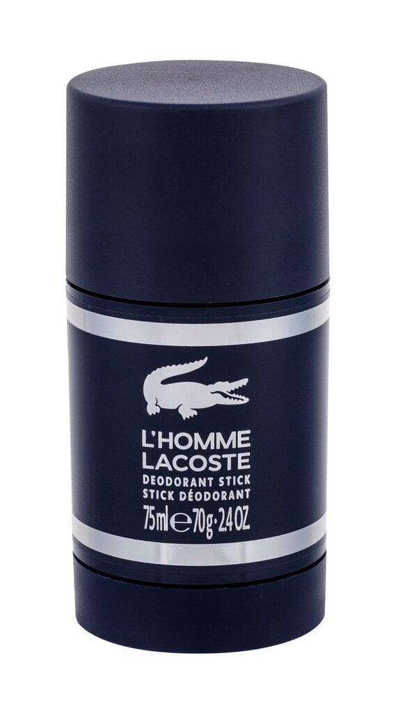 Lacoste L´Homme Lacoste deodorantti miehelle 75 ml hinta ja tiedot | Miesten ihonhoito | hobbyhall.fi