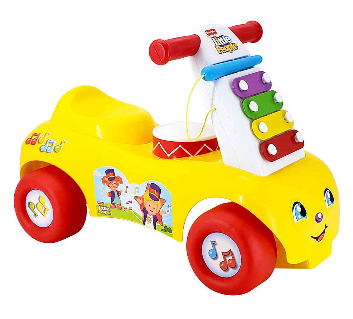 Fisher Price rokkaava potkuauto, keltainen hinta ja tiedot | Vauvan lelut | hobbyhall.fi