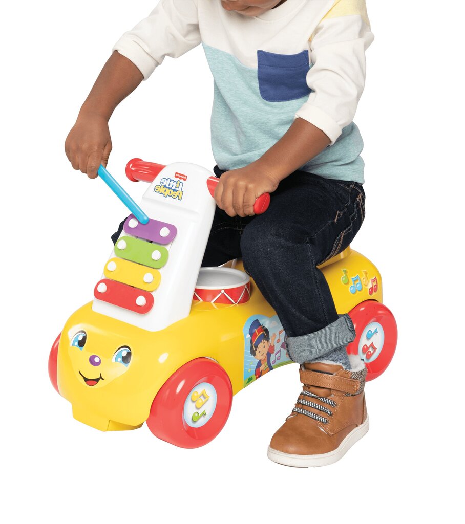 Fisher Price rokkaava potkuauto, keltainen hinta ja tiedot | Vauvan lelut | hobbyhall.fi