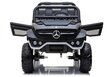 Mercedes Unimog sähköauto lapsille, musta hinta ja tiedot | Lasten sähköautot | hobbyhall.fi