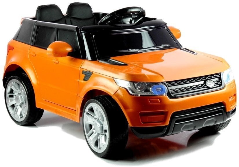 Range Rover HL1638 yksipaikkainen sähköauto, oranssi hinta ja tiedot | Lasten sähköautot | hobbyhall.fi