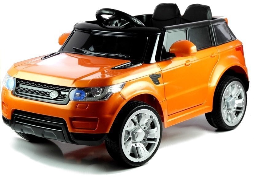 Range Rover HL1638 yksipaikkainen sähköauto, oranssi hinta ja tiedot | Lasten sähköautot | hobbyhall.fi