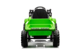 Sähkötraktori kauhalla ja perävaunulla lapsille BW-X002A, vihreä hinta ja tiedot | Lasten sähköautot | hobbyhall.fi