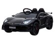 Lamborghini Aventador sähköauto lapsille, musta hinta ja tiedot | Lasten sähköautot | hobbyhall.fi