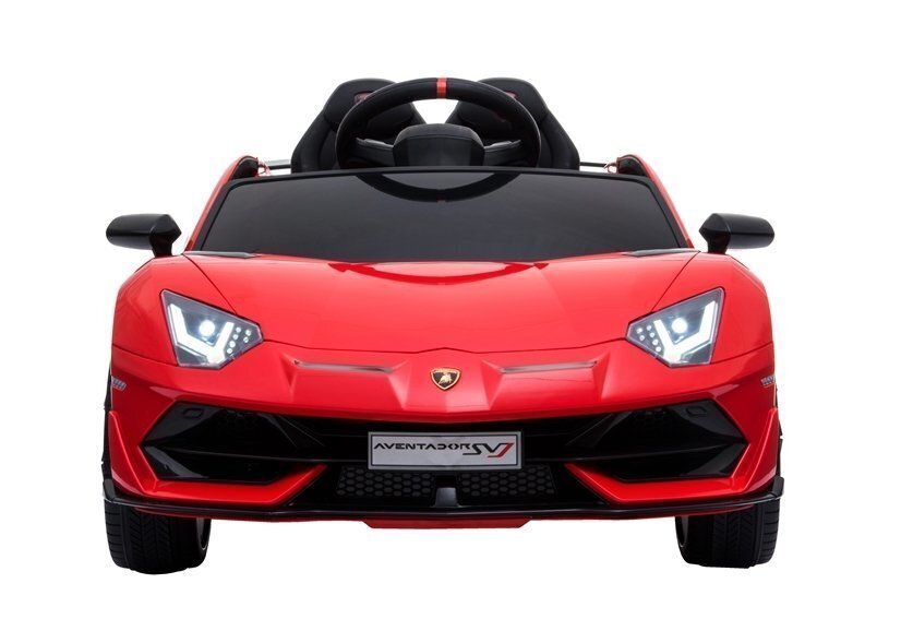 Lamborghini Aventador sähköauto lapsille, punainen hinta ja tiedot | Lasten sähköautot | hobbyhall.fi