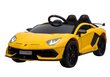 Lamborghini Aventador sähköauto lapsille, keltainen hinta ja tiedot | Lasten sähköautot | hobbyhall.fi