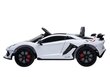 Lamborghini Aventador sähköauto lapsille, valkoinen hinta ja tiedot | Lasten sähköautot | hobbyhall.fi