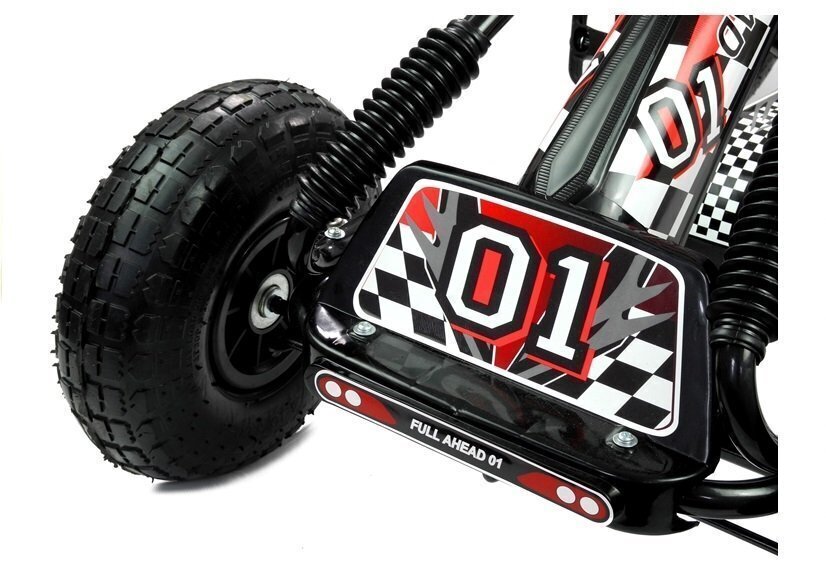 Lasten polkuauto A-15 GO KART, musta hinta ja tiedot | Poikien lelut | hobbyhall.fi