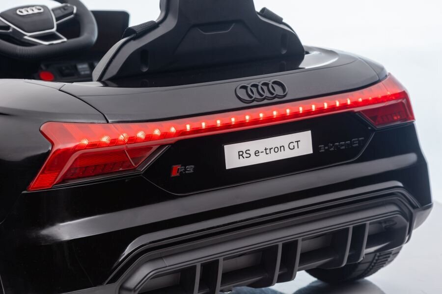 Audi E-Tron GT QLS-6888 yksipaikkainen sähköauto, musta hinta ja tiedot | Lasten sähköautot | hobbyhall.fi