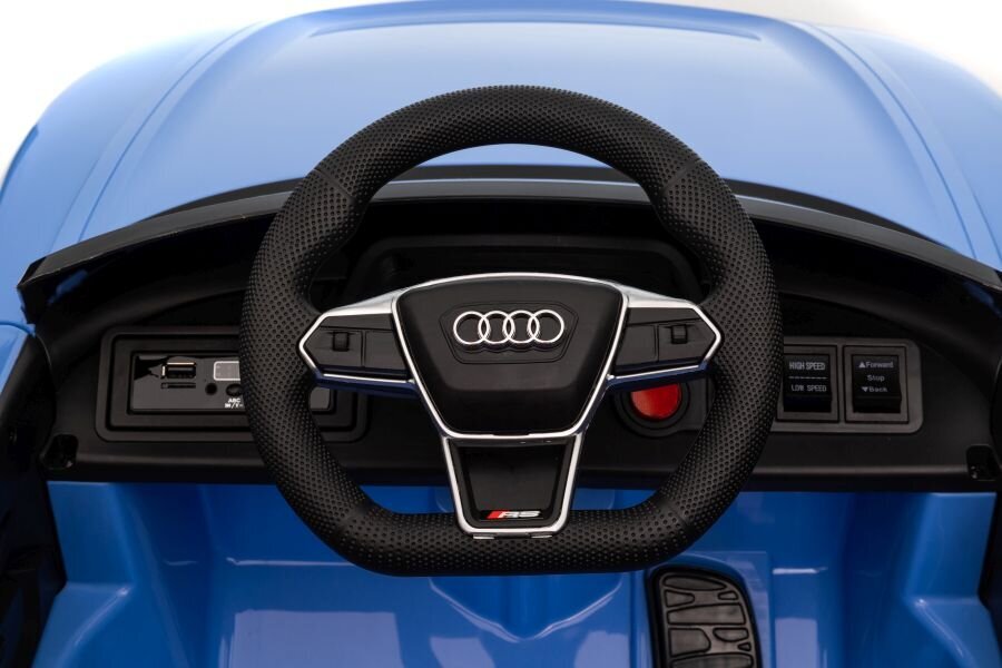Audi E-Tron GT QLS-6888 yksipaikkainen sähköauto, sininen hinta ja tiedot | Lasten sähköautot | hobbyhall.fi