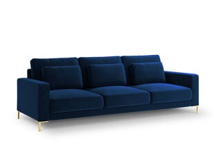 Kolmen istuttava sohva Interieurs86 Seine, sininen hinta ja tiedot | Sohvat ja vuodesohvat | hobbyhall.fi