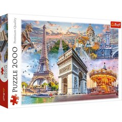 Trefl Paris -palapeli, 2000 palaa hinta ja tiedot | Palapelit | hobbyhall.fi