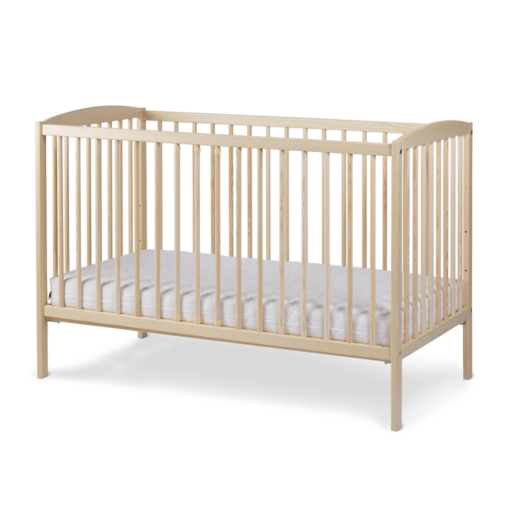 Lasten sänky Nordbaby Lassio, 120x60 cm, beige hinta ja tiedot | Pinnasängyt | hobbyhall.fi