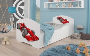 Lastensänky Adrk Furniture Pepe Formula, 70x140 cm, valkoinen hinta ja tiedot | Lastensängyt | hobbyhall.fi