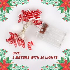LED-seppele Yisscen, säädettävä kirkkaus, 20 LEDiä, 2m hinta ja tiedot | Jouluvalot | hobbyhall.fi