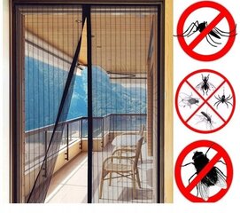 Suojaverkko hyönteisiltä, ​​100x210 cm hinta ja tiedot | Hyttysverkot | hobbyhall.fi