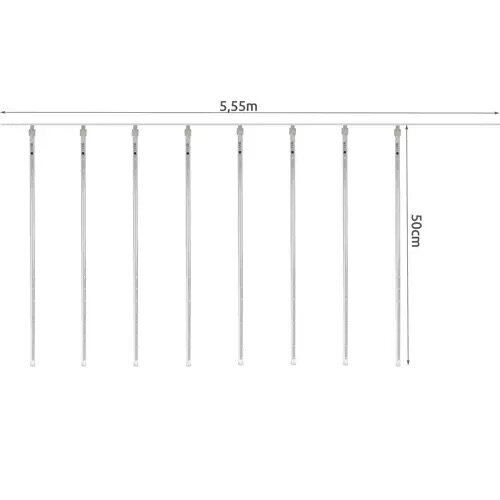 LED-lamppu - 36LED 50cm - Lämmin valkoinen hinta ja tiedot | Jouluvalot | hobbyhall.fi