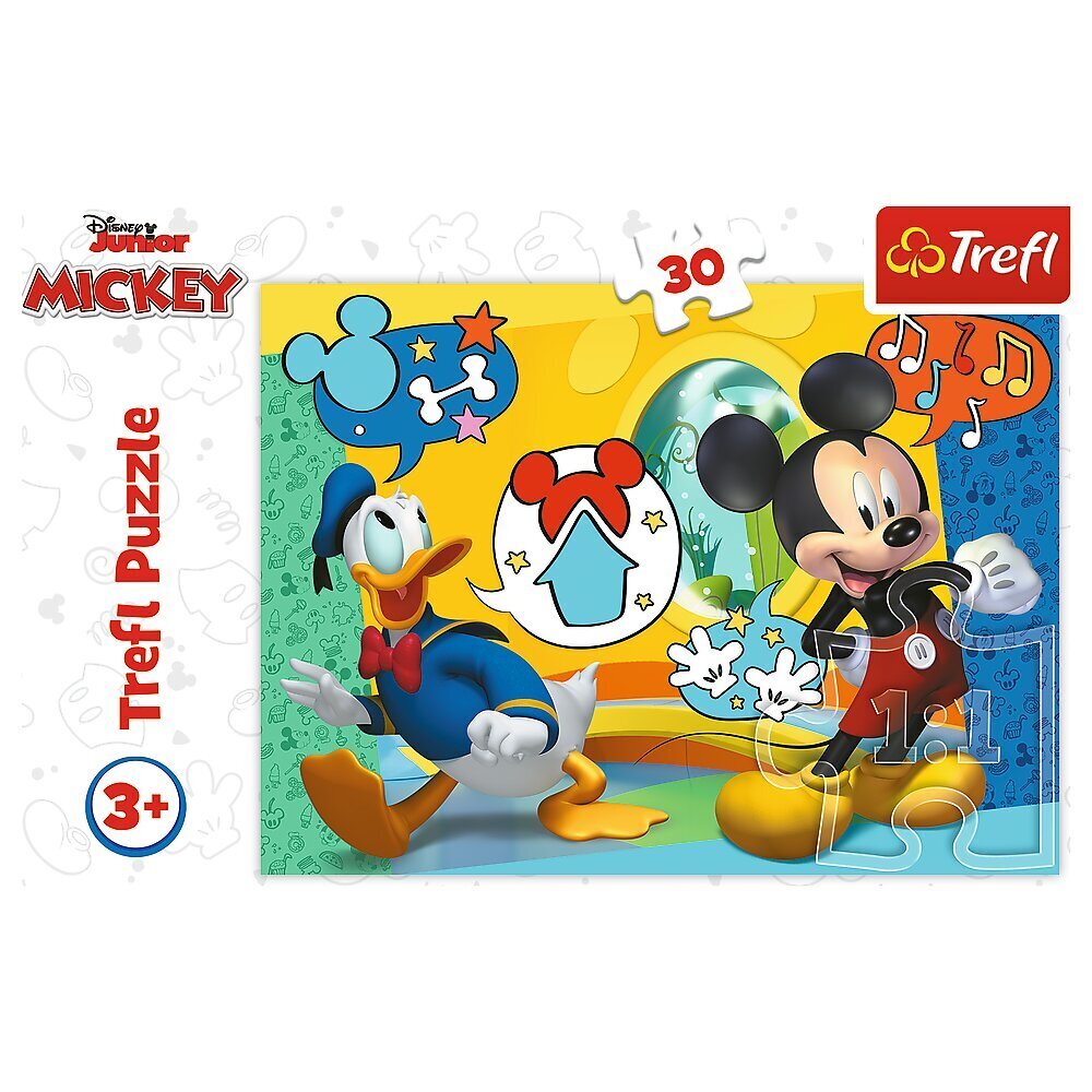 Trefl Disney Mickey -palapeli, 30 palaa hinta ja tiedot | Palapelit | hobbyhall.fi