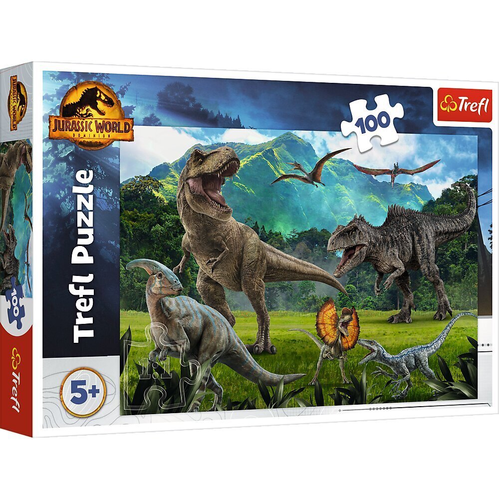 Trefl Jurassic World (Jurassic Park) -palapeli, 100 palaa hinta ja tiedot | Palapelit | hobbyhall.fi