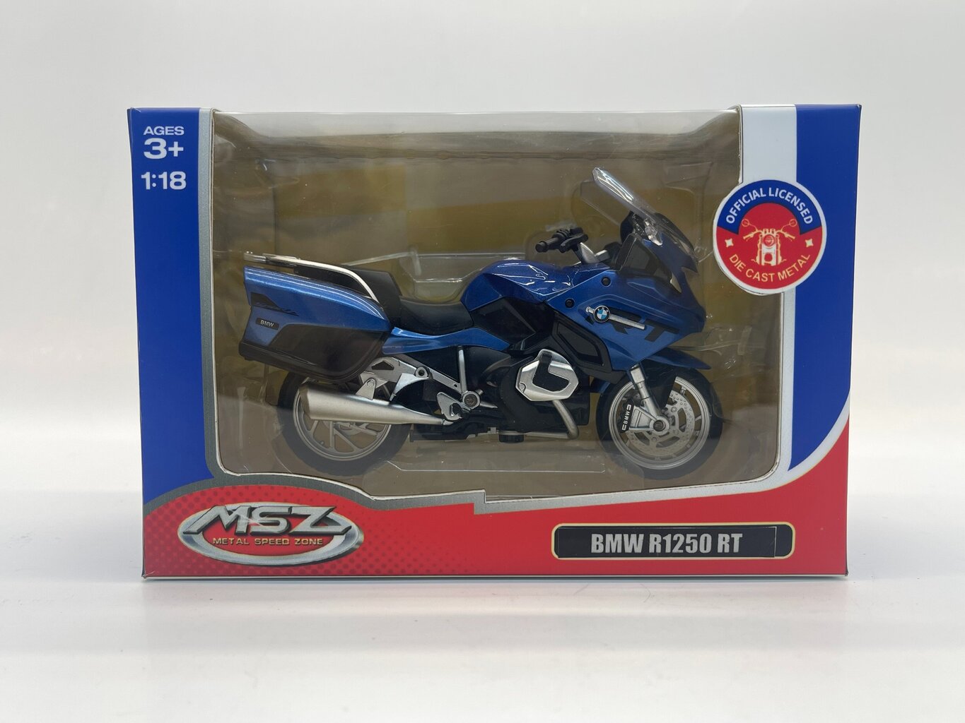 MSZ Moottoripyörä BMW R 1250 RT, valkoinen hinta ja tiedot | Poikien lelut | hobbyhall.fi