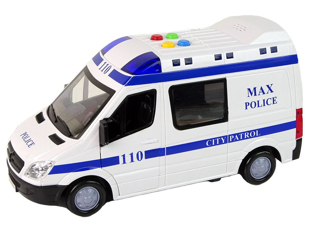 Poliisiauto ääni- ja valoefekteineen hinta ja tiedot | Poikien lelut | hobbyhall.fi