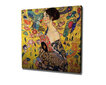 Reproduction Lady with fan (Gustav Klimt) hinta ja tiedot | Taulut | hobbyhall.fi