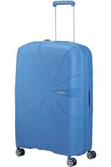 American Tourister keskikokoinen matkalaukku Starvibe Spinner Tranquil Blue M, 67 cm, sininen hinta ja tiedot | American Tourister Koulutarvikkeet | hobbyhall.fi