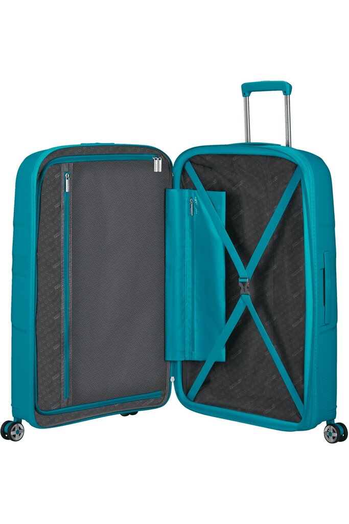 American Tourister keskikokoinen matkalaukku Starvibe Spinner Verdigris M, 67 cm, vihreä hinta ja tiedot | Matkalaukut ja -kassit | hobbyhall.fi