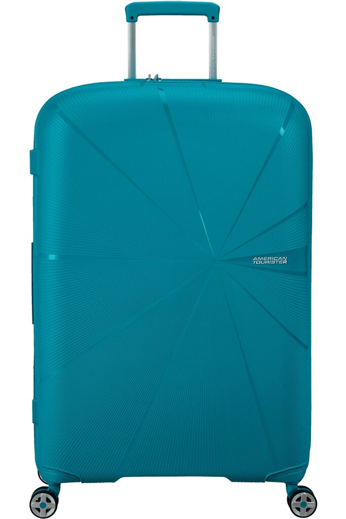 American Tourister keskikokoinen matkalaukku Starvibe Spinner Verdigris M, 67 cm, vihreä hinta ja tiedot | Matkalaukut ja -kassit | hobbyhall.fi