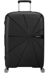 American Tourister keskikokoinen matkalaukku Starvibe Spinner Black M, 67 cm, musta hinta ja tiedot | American Tourister Koulutarvikkeet | hobbyhall.fi