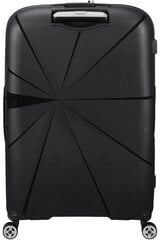 American Tourister keskikokoinen matkalaukku Starvibe Spinner Black M, 67 cm, musta hinta ja tiedot | Matkalaukut ja matkakassit | hobbyhall.fi